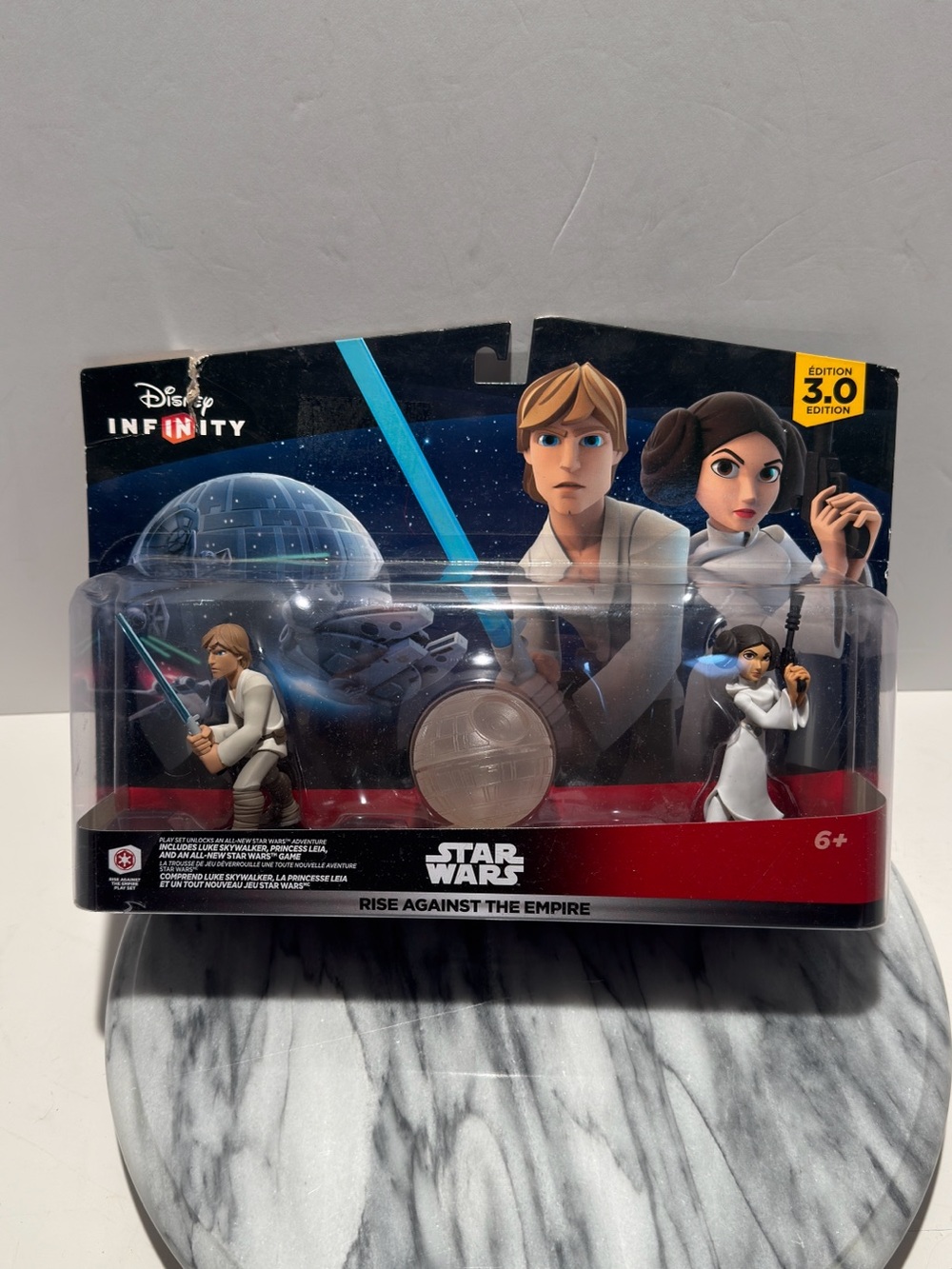 Disney Infinity 3.0 Star Wars Rise Against the Empire Luke Skywalker & Leia NIB